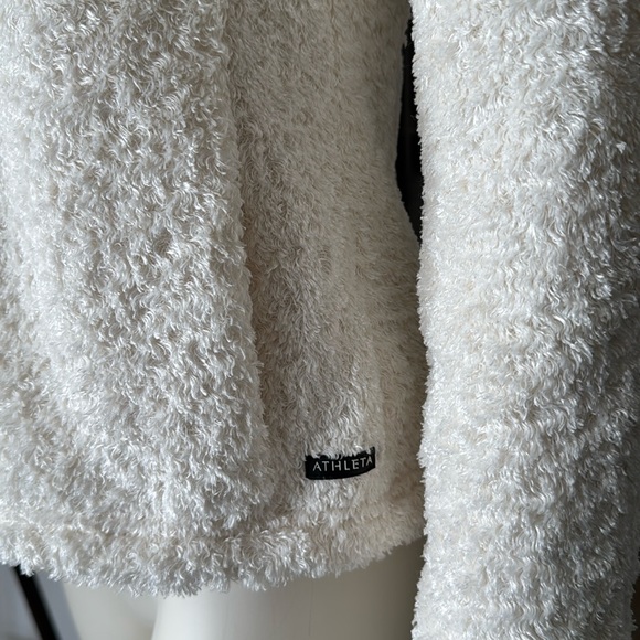 Athleta Plush Full Zip Jacket Sz M - Picture 3 of 8